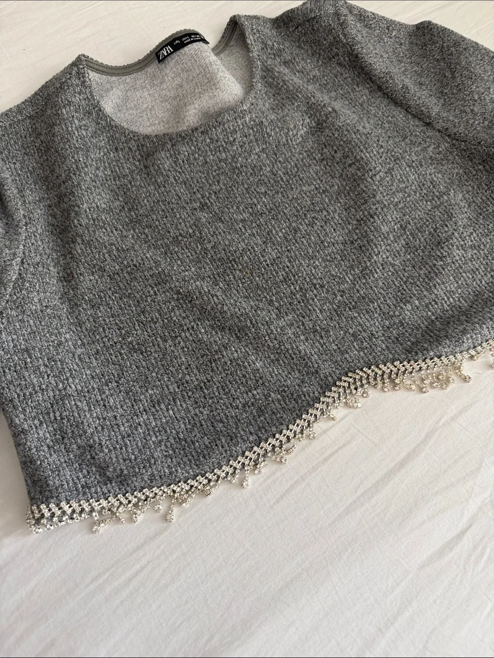 Zara cropped knit